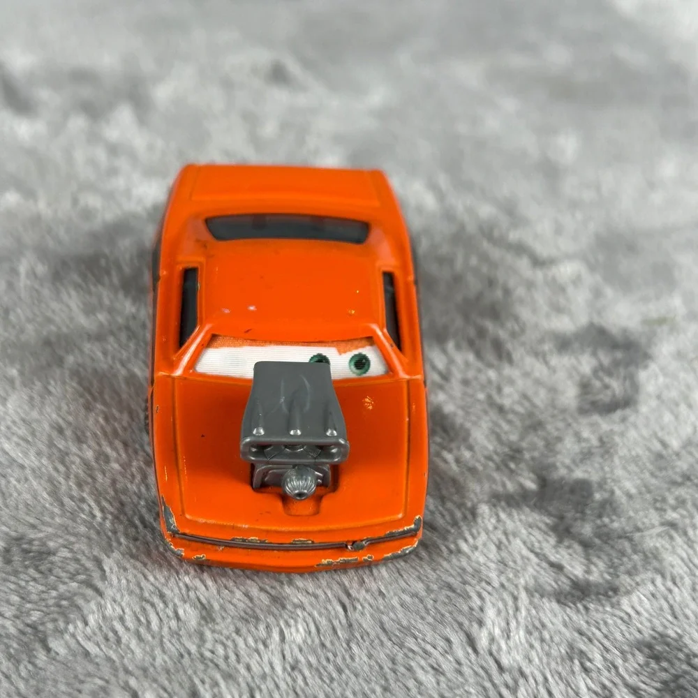Disney Pixar Cars Snot Rod Orange Diecast Toy Muscle Car Loose